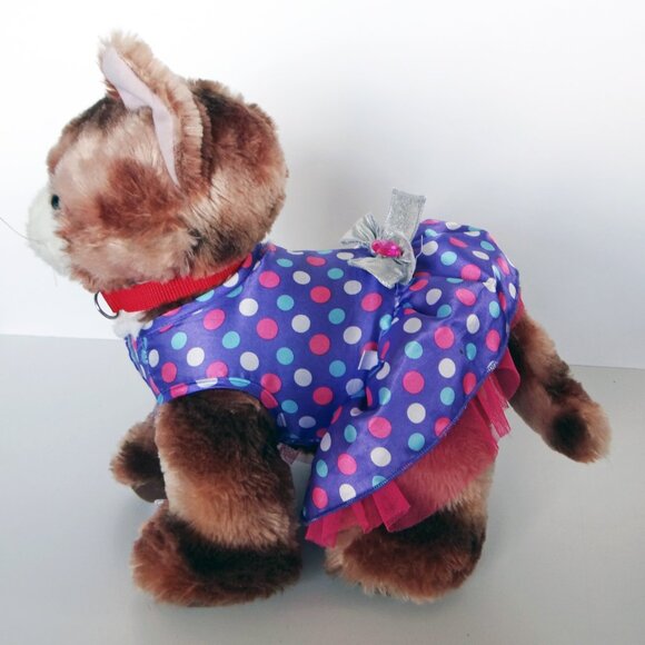 Build A Bear BAB Promise Pets Cat / Kitten with Dress - Picture 2 of 11